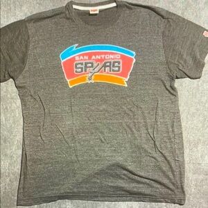 HOMAGE Gray San Antonio Spurs Tee